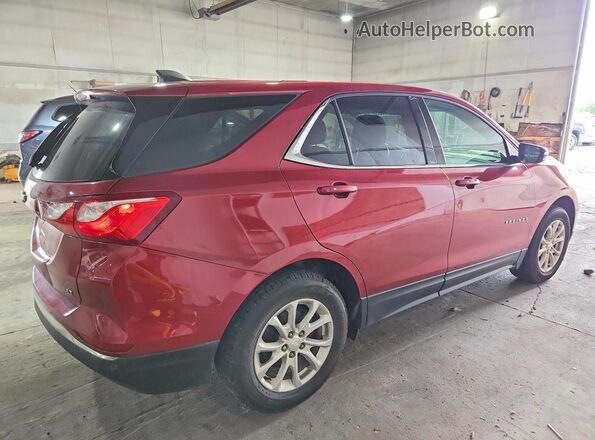 2GNAXJEV7J6110487 2018 CHEVROLET EQUINOX Red Tył prawy