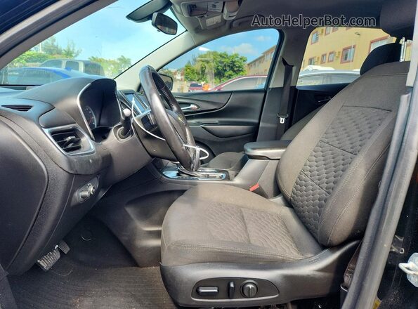2GNAXJEV7J6155767 2018 CHEVROLET EQUINOX Black Вид салону спереду