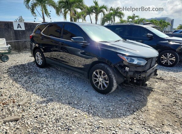 2GNAXJEV7J6155767 2018 CHEVROLET EQUINOX Black Передня права чверть