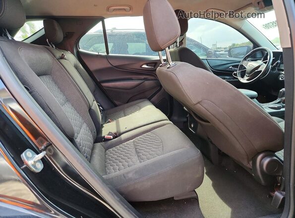 2GNAXJEV7J6155767 2018 CHEVROLET EQUINOX Black Вид задніх сидінь