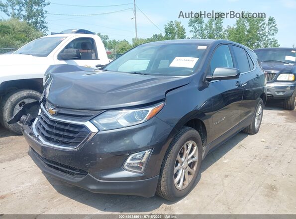2GNAXJEV7J6198375 2018 CHEVROLET EQUINOX Серый Передняя левая четверть