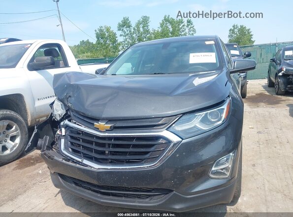 2GNAXJEV7J6198375 2018 CHEVROLET EQUINOX Серый Вид щитка приборов