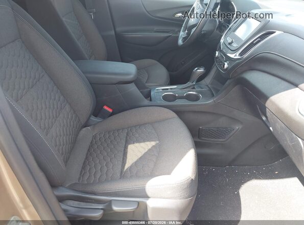 2GNAXJEV7J6274208 2018 CHEVROLET EQUINOX Черный Вид салона спереди