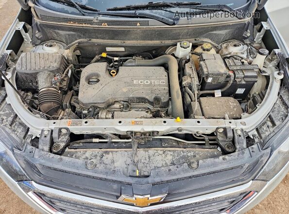 2GNAXJEV7J6336481 2018 CHEVROLET EQUINOX Silver Вид підкапотного простору