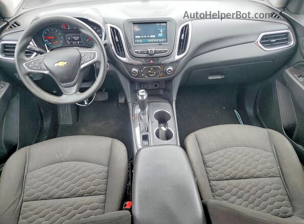 2GNAXJEV8J6234946 2018 CHEVROLET EQUINOX Silver Dashboard view