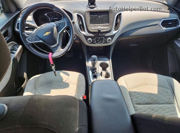 2GNAXJEV8K6163071 2019 CHEVROLET EQUINOX White Widok deski rozdzielczej