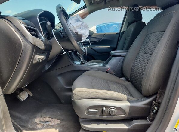 2GNAXJEV8K6244135 2019 CHEVROLET EQUINOX Silver წინა სალონის ხედი