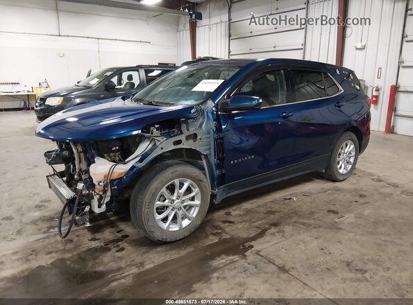 2GNAXJEV9L6197568 2020 CHEVROLET EQUINOX Синий Передняя левая четверть