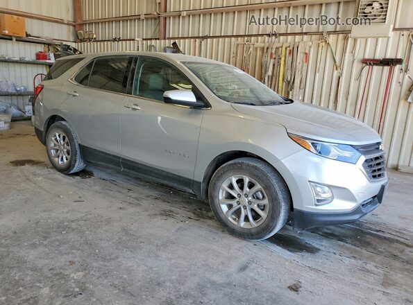 2GNAXJEVXJ6233216 2018 CHEVROLET EQUINOX Silver Przód prawy