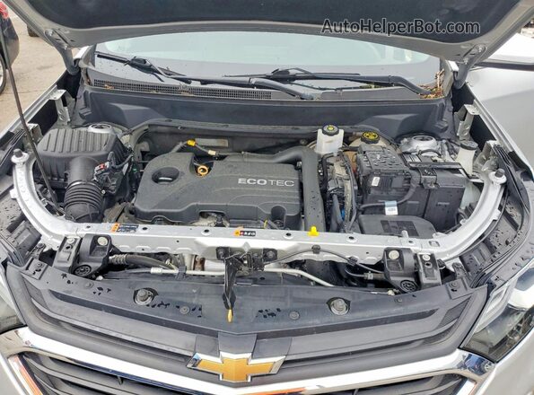 2GNAXKEV0K6178587 2019 CHEVROLET EQUINOX Silver ძრავის განყოფილების ხედი
