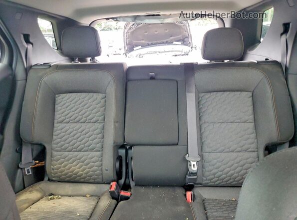 2GNAXKEV0K6178587 2019 CHEVROLET EQUINOX Silver უკანა სავარძლების ხედი