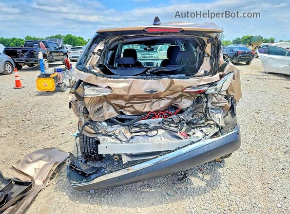 2GNAXKEV0K6236004 2019 CHEVROLET EQUINOX Коричневый Вид сзади
