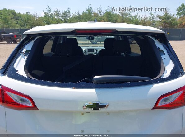 2GNAXKEV0L6141072 2020 CHEVROLET EQUINOX White წინა ხედი