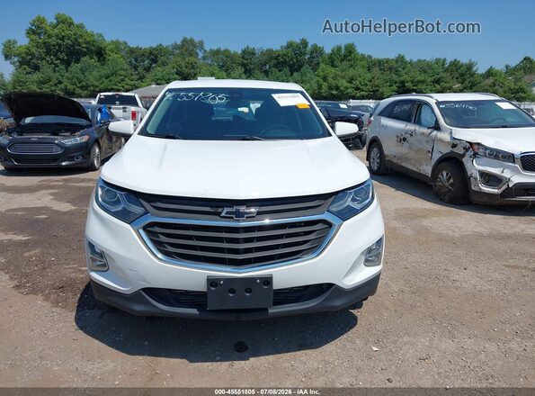 2GNAXKEV0L6141072 2020 CHEVROLET EQUINOX White ხელსაწყოთა პანელის ხედი