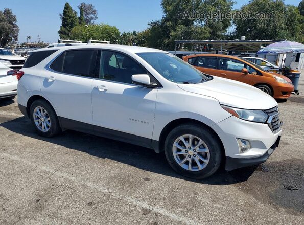 2GNAXKEV1L6145163 2020 CHEVROLET EQUINOX White Przód prawy