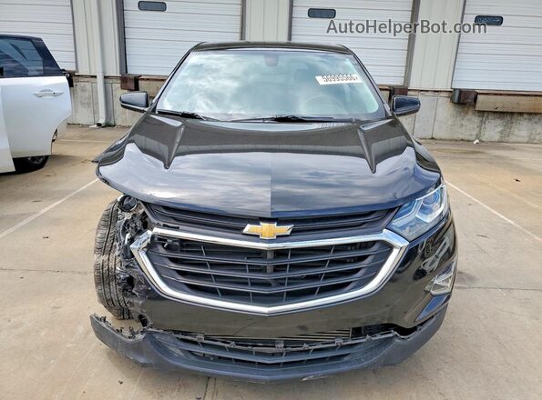 2GNAXKEV2K6140424 2019 CHEVROLET EQUINOX Black წინა ხედი