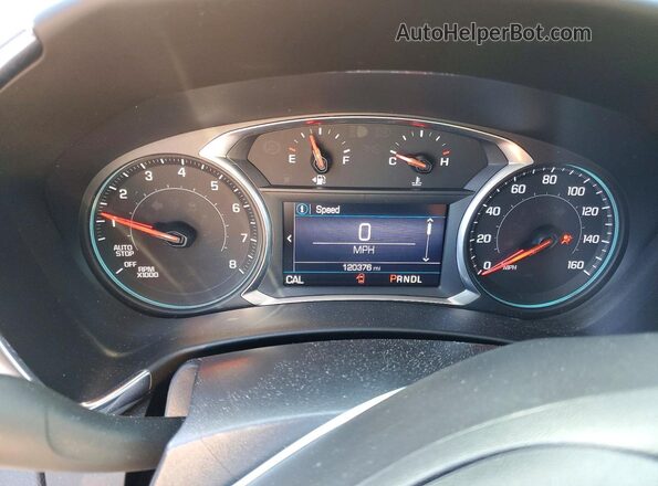 2GNAXKEV2K6140424 2019 CHEVROLET EQUINOX Black ხელსაწყოთა პანელის ხედი