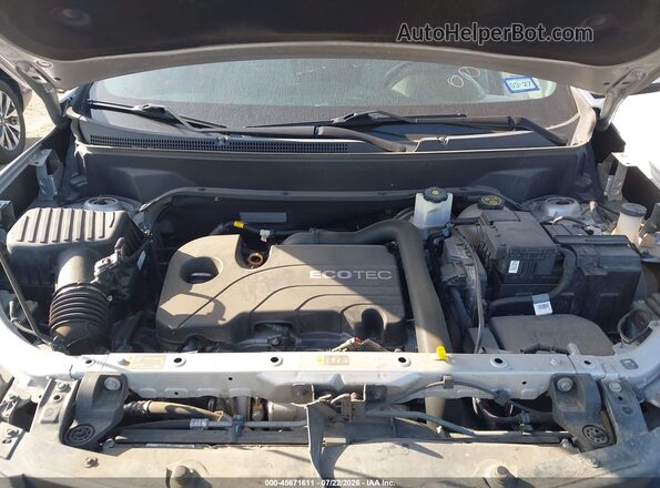 2GNAXKEV2K6226428 2019 CHEVROLET EQUINOX Silver Вид ззаду