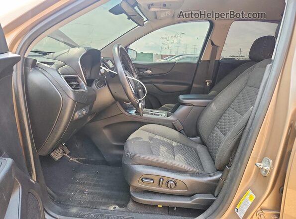 2GNAXKEV3K6300522 2019 CHEVROLET EQUINOX Tan Front interior view