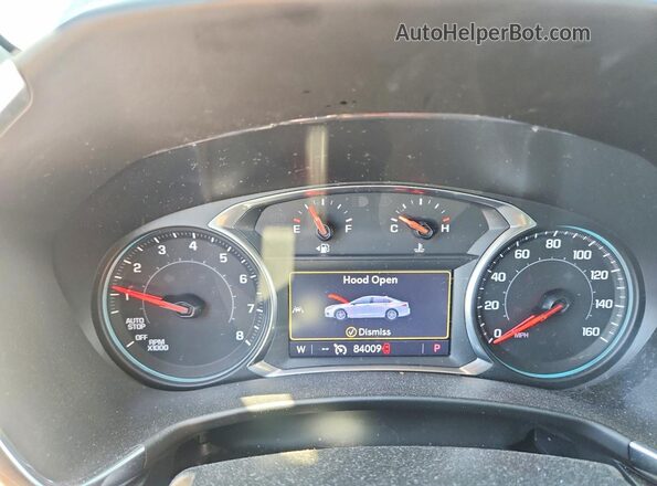 2GNAXKEV4L6246746 2020 CHEVROLET EQUINOX Black Instrument cluster view