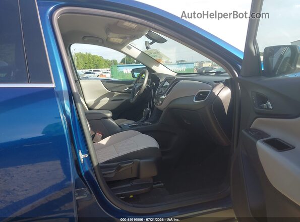 2GNAXKEV6K6127563 2019 CHEVROLET EQUINOX Синий Вид салона спереди