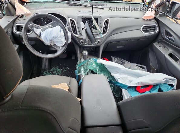 2GNAXKEV6K6162121 2019 CHEVROLET EQUINOX Brown Widok deski rozdzielczej