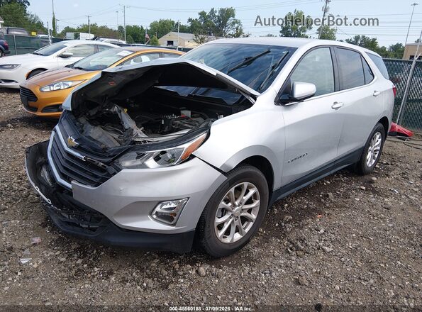 2GNAXKEV6L6154604 2020 CHEVROLET EQUINOX Silver Передня ліва чверть
