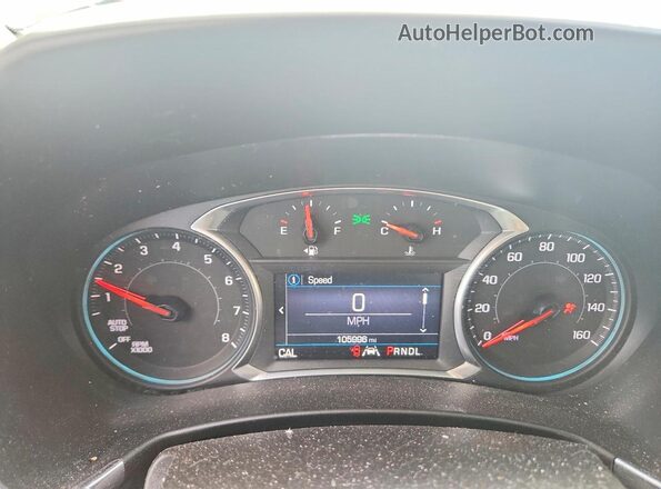 2GNAXKEV6M6102469 2021 CHEVROLET EQUINOX Black Instrument cluster view