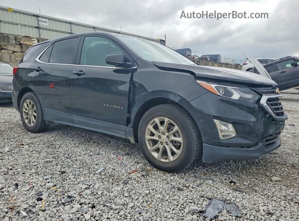 2GNAXKEV6M6146505 2021 CHEVROLET EQUINOX Black Przód prawy