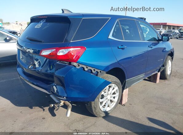 2GNAXKEV8L6209666 2020 CHEVROLET EQUINOX Blue Tył prawy