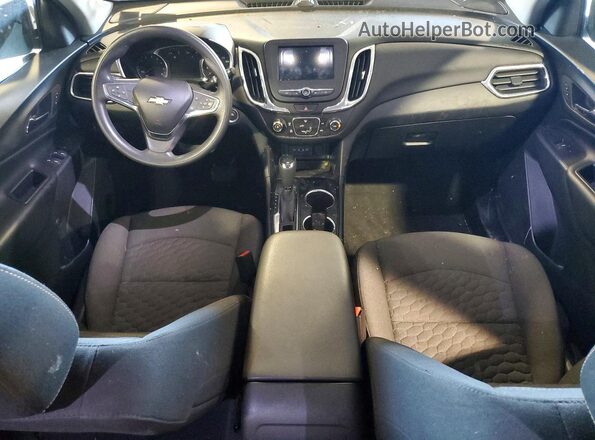 2GNAXKEV9K6153722 2019 CHEVROLET EQUINOX Белый Вид панели приборов