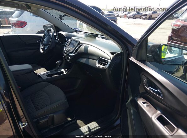 2GNAXKEV9L6111066 2020 CHEVROLET EQUINOX Темно-бордовый Вид салона спереди