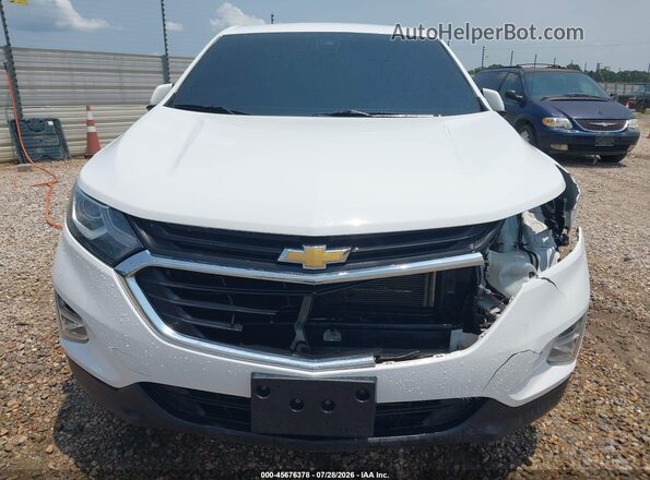 2GNAXKEV9L6133522 2020 CHEVROLET EQUINOX White Vista del cuadro de instrumentos