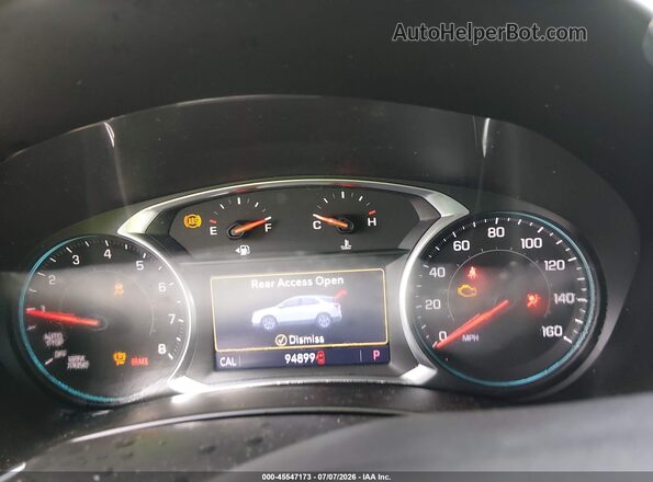 2GNAXKEVXM6123793 2021 CHEVROLET EQUINOX Black Vista de los asientos traseros