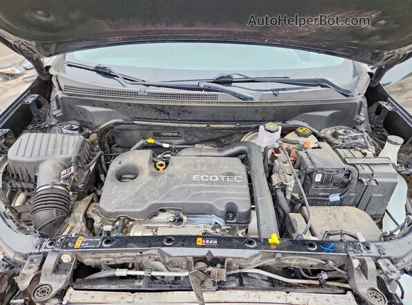 2GNAXKEVXM6132008 2021 CHEVROLET EQUINOX Black Vista del compartimento del motor