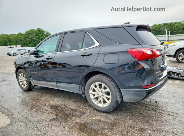 2GNAXKEVXM6132008 2021 CHEVROLET EQUINOX Black Trasero izquierdo