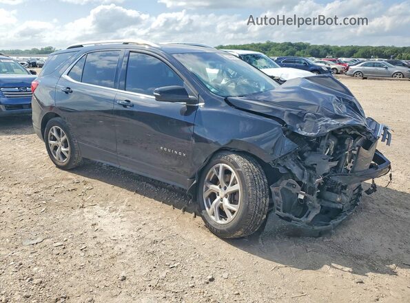 2GNAXKEX1J6322034 2018 CHEVROLET EQUINOX Black Delantero derecho