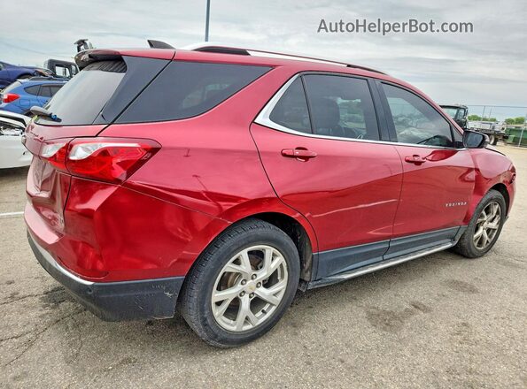 2GNAXKEX2J6215235 2018 CHEVROLET EQUINOX Maroon უკანა მარჯვენა