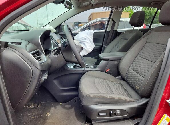 2GNAXKEX2J6215235 2018 CHEVROLET EQUINOX Maroon წინა სალონის ხედი
