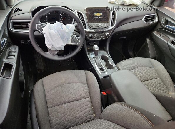 2GNAXKEX2J6215235 2018 CHEVROLET EQUINOX Maroon წინა პანელის ხედი