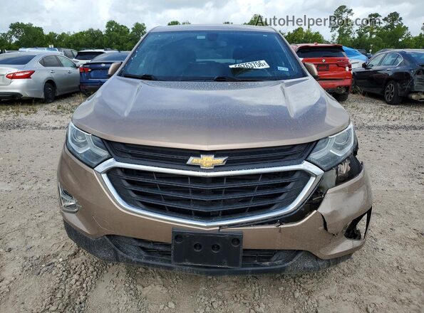 2GNAXKEX6J6224150 2018 CHEVROLET EQUINOX Tan Front view