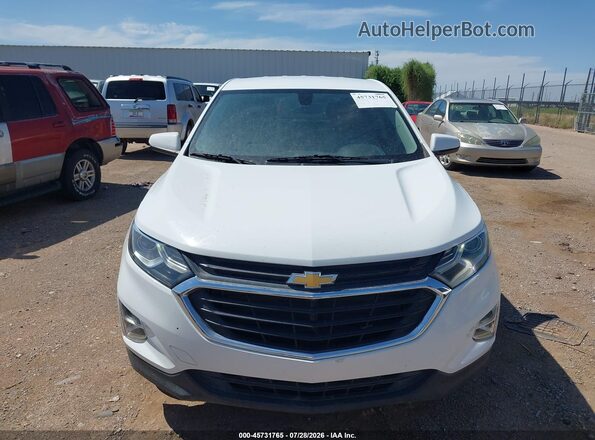 2GNAXKEXXJ6230775 2018 CHEVROLET EQUINOX White Սարքավորումների վահանակի տեսք