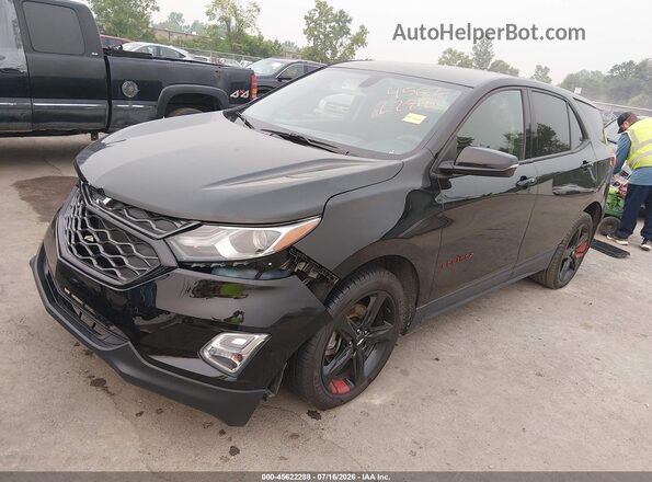 2GNAXLEX1K6152880 2019 CHEVROLET EQUINOX Black Передня ліва чверть