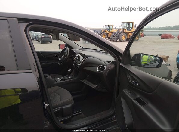 2GNAXLEX1K6152880 2019 CHEVROLET EQUINOX Black Вид салону спереду