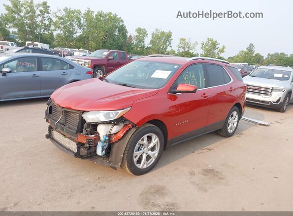 2GNAXLEX1L6150614 2020 CHEVROLET EQUINOX Оранжевый Передняя левая четверть