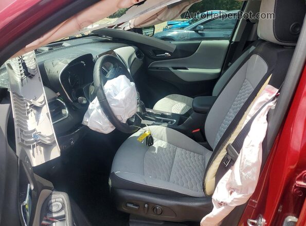 2GNAXLEX4K6181192 2019 CHEVROLET EQUINOX Red Vista interior delantera