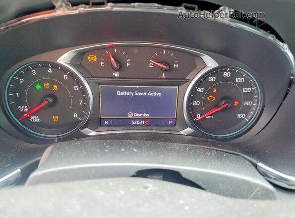 2GNAXLEX4K6181192 2019 CHEVROLET EQUINOX Red Vista del cuadro de instrumentos