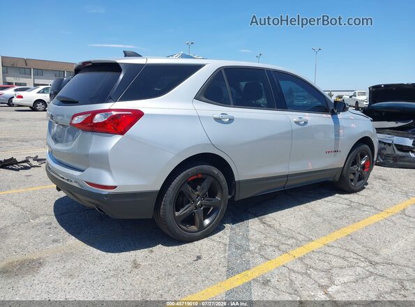 2GNAXLEX5K6171514 2019 CHEVROLET EQUINOX Silver Trasero derecho