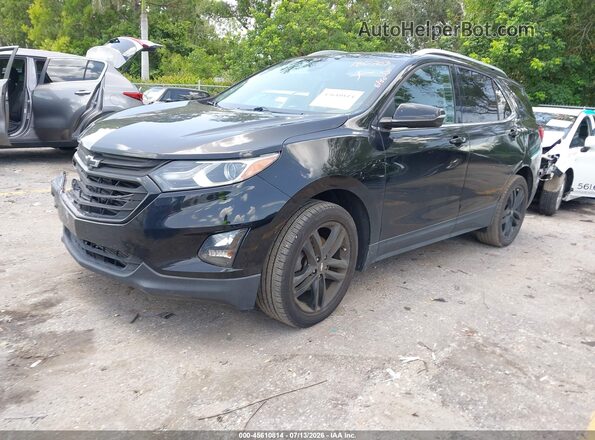 2GNAXLEX7L6180703 2020 CHEVROLET EQUINOX Black Vista tres cuartos delantera izquierda