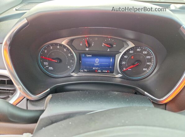 2GNAXLEX7L6208029 2020 CHEVROLET EQUINOX Gray Vista del cuadro de instrumentos